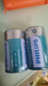 飞利浦（PHILIPS）碳性燃气灶电池 大号1号电池2粒适用热水器/煤气灶/手电筒/收音机/电子琴一号电池 R20 实拍图