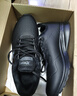 特步运动鞋男鞋跑步鞋冬季加绒皮面防水轻便减震休闲慢跑鞋棉鞋黑色 实拍图