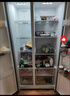 华凌美的出品561L对开门双开门冰箱一级能效双变频净味节能大容量风冷无霜京东自营HR-589WKP国家补贴 实拍图