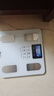 香山体脂秤 真电极智能称体重秤电子秤人体秤家用减肥 22项数据 LCD显示屏【Type-C充电款】 实拍图