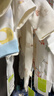 婧麒（JOYNCLEON）婴儿连体衣春秋无骨衣服春装空调服纯棉春款长袖和尚服外出服 亲子熊 59cm 实拍图