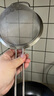 炊大皇 全身304不锈钢网漏勺26目过滤网勺细网勺面粉筛捞漏勺中号 实拍图