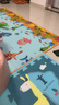 爬行垫婴儿无毒无甲醛宝宝爬爬垫整张双面客厅家用儿童防滑地垫子 双面图案【180x200cm款式随机】 防潮隔凉（厚度1.5CM）折叠发货 实拍图