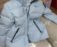 波司登（BOSIDENG）冬季羽绒服冰雪运动系列短款防风连帽加厚学生面包服外套 雪影蓝5A29-谷爱凌同款色 【店长推荐】 M 165/88A 体重约110-120斤 实拍图