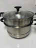 爱仕达（ASD）蒸锅双层不锈钢蒸锅 家用炖蒸煮一体汤锅26CM大容量蒸笼QVL1526WG 实拍图