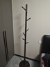 家逸全实木衣架落地衣帽架卧室挂衣架立式挂衣服架子客厅办公室挂包架 实拍图