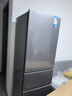 华凌美的冰箱出品223三门电冰箱节能低音三门三温三开门小型家用出租房优选冷冻冷藏小冰箱HR-223T 实拍图