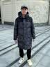 波司登（BOSIDENG）冬90绒羽绒服商场同款男女情侣运动中长款学生面包服保暖外套 【店长推荐】岩脊深灰雪山|9EM2 -卡码拍小 L 170/92A 体重约120-145斤 实拍图