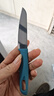 【全网热销】水果刀家用不锈钢削皮刀厨房瓜果切刀果皮小刀 锋利彩色水果刀1把 实拍图