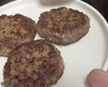 大希地原切谷饲安格斯纯牛肉饼汉堡牛肉 1100g（11片）儿童早餐烧烤食材 实拍图