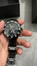 EMPORIO ARMANI阿玛尼手表男士黑武士系列 酷黑石英表陶瓷表带生日送男友AR70010 实拍图