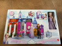 芭比（Barbie）圣诞新年礼物冰雪奇缘公主城堡玩具-艾莎的阿伦黛尔城堡套装HLW61 实拍图