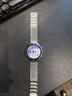 竞技者适于华为手表watch4/Pro表带watch3pro/GT5/GT4/GT3/GT6磁吸钛金属不锈钢手表带男款高级46/48 银色-编织链式22mm接口 实拍图