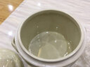 昭乐（ZhaoLe） 陶瓷炖盅樱锐系列隔水炖盅碗燕窝炖盅内胆炖罐参盅 电炖盅锅内胆 微波炉适用 5号1.6L 实拍图