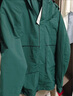 优衣库男装女装防风连帽外套/夹克户外休闲25秋冬新款478231 58 深绿色 M 实拍图