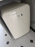 HCK哈士奇【补贴15%】复古小冰箱冷冻冷藏1-2人两用办公室冰箱家用饮料柜130RDC小吐司107L 「新」一级变频107升小吐司2.0-奶茶色 实拍图