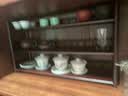 乐盛图茶杯架茶桌摆件茶具收纳架置物架功夫茶具架中式小型博古架LC553 实拍图