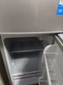 志高（CHIGO）小冰箱迷你小型家用冷藏冷冻两用宿舍出租房用双门办公室电冰箱节能省电 【一级能效】82L银色【两天约一度电】 实拍图