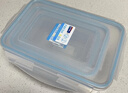 安买爱格食品级塑料保鲜盒1.2L 冰箱保鲜盒微波炉饭盒收纳盒AM2038 实拍图