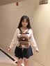 COW&KITTY正品猫猫女包2026年新款学生女士双肩背包旅游背包女士生日礼物 褐色【挂件礼盒礼袋】 长23cm宽13cm高26.5cm 实拍图