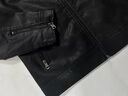 啄木鸟 皮衣男外套春秋季夹克男仿皮PU皮机车男士商务休闲潮流皮茄克男 BSGD-609A黑色 L 【110-130斤】 实拍图