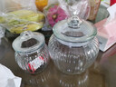 泡菜坛子玻璃瓶密封罐带盖家用腌制酸菜咸菜罐储物玻璃缸泡酒 泡菜罐中号1个1250ml 实拍图