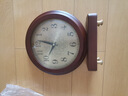 汉时（Hense）桌面台钟客厅座钟复古时钟坐钟摆件创意家用摆放台式钟表HD275 金属盘+石英机芯 实拍图