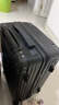 梵地亚行李箱小型登机箱男出差短途女旅行拉杆箱密码皮箱杯架黑色20英寸 实拍图