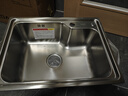 华帝（VATTI）304不锈钢水槽单槽拉丝不锈钢洗菜盆 厨房水槽洗碗盆-以旧换新 实拍图