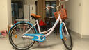 凤凰（Phoenix）自行车成人男女通勤轻便代步青少年学生24寸老式城市复古单车 芭蕾蓝【升级版6套轴承+礼包】 24寸（适合身高150-170CM） 实拍图