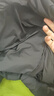 雪中飞连帽长款羽绒服男士冬季纯色加厚极寒高充绒羽绒衣防寒羽绒外套 黑色 M (170) 实拍图