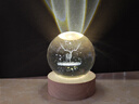 TaTanice水晶球摆件桌面夜灯女生小鹿玻璃球儿童发光玩具女孩生日新年礼物 实拍图