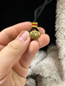 唐怀瑟免绑高级高端绳子专用挂绳八宝罗盘编织绳项链绳配绳黄金吊坠编绳 胶囊扣 金典黑 2.5mm 实拍图