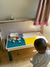 星涯优品积木桌儿童玩具拼装书架画板多功能游戏桌子男女孩3-6岁生日礼物 实拍图