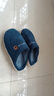 【福利价】小熊小兔棉拖秋冬季情侣保暖学生男拖鞋女居家棉拖鞋 小熊小兔棉拖-藏青色 42-43 适合41-42 实拍图