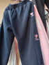 唐狮（TonLion） 女童裤子休闲裤春夏款卫裤中大童校服长裤运动束口裤 灰色 130 实拍图