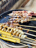 游牧御品 烧烤食材2-3人份 净肉2.2斤 约95串 牛羊肉串鸡翅五花肉炸串烤串 实拍图