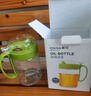 茶花大号带盖玻璃油壶防漏油罐醋壶 酱油瓶调味瓶厨房用品 450ml颜色随机(中号1个) 实拍图