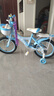 永久（FOREVER）儿童自行车6-10岁男女宝宝公主脚踏童车 天空蓝16寸适合105-135cm 实拍图