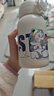 富光儿童保温杯壶304男女带吸管双盖赠杯套上学小学生水杯子白色550ml 实拍图
