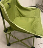 骆驼（CAMEL）户外儿童月亮椅凳折叠便携沙滩椅野餐钓鱼椅露营写生椅子 冬竹青 实拍图