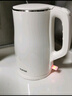 苏泊尔（SUPOR）电水壶 双层防烫烧水壶热水壶1.7L 全钢无缝内胆304不锈钢电热水壶大容量 SW-17J418 实拍图