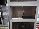 全品屋收纳柜储物柜收纳箱带轮置物柜衣柜可折叠厨房简易安装收纳柜 【面宽49cm】可折叠收起 五层【含轮】 实拍图