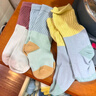 尼多熊儿童袜子秋冬中长筒袜子四季棉袜长筒新生儿透气宝宝堆堆袜子儿童 实拍图