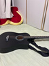 维卡斯（WEIKASI）民谣吉他初学者木吉他单板新手入门练习琴guitar吉它学生男女乐器 41英寸纯黑色+礼包【进阶推荐】 实拍图