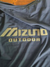 美津浓（MIZUNO）短袖t恤男士凉感冰丝夏季薄款户外青年速干衣 藏青色【2104】 3XL 实拍图