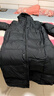 京东京造面包超长款羽绒服运动户外秋冬加厚保暖外套 黑色 3XL 实拍图