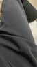 翊尚美黑色西装裤子女春秋冬季新款通勤职业直筒小个子宽松休闲阔腿裤M 实拍图