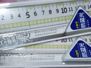 晨光(M&G)文具防蓝光护眼尺子小学生直尺15cm文具考试专用大数字零起端 ARL960GM 实拍图