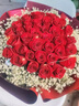 幽客玉品鲜花速递红玫瑰花束表白送女友老婆生日礼物全国同城配送 33朵红玫瑰花束—女王款 实拍图